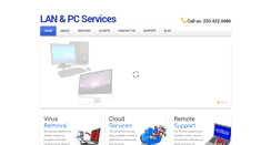 Desktop Screenshot of lanandpc.com