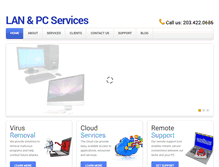 Tablet Screenshot of lanandpc.com